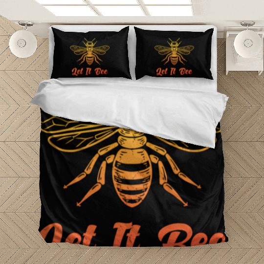Beekepeer Let It Bee Beekepping Bumblebee Nature Bedding Sets
