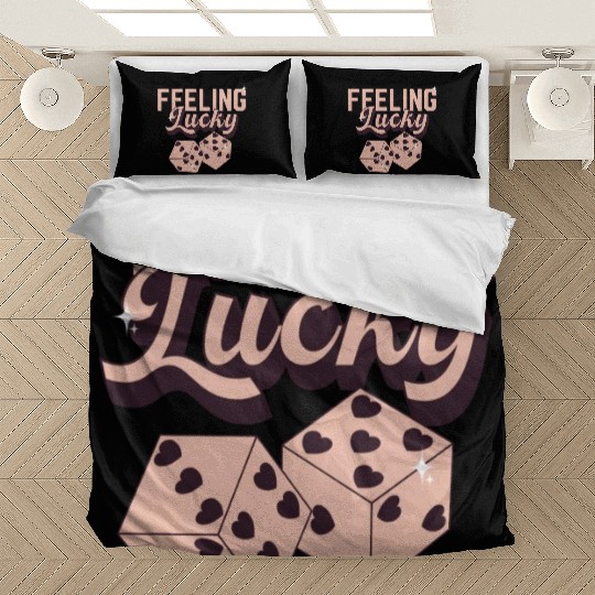 Feeling Lucky Retro Valentine 1 Bedding Sets