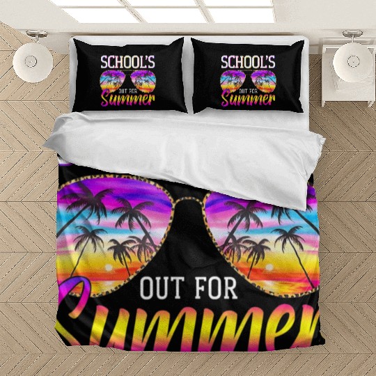 Last Day Of School Schools Out For Summer Teacher Bedding Sets