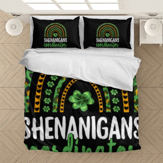 Shenanigans Coordinator Teacher St PatricDay Bedding Sets