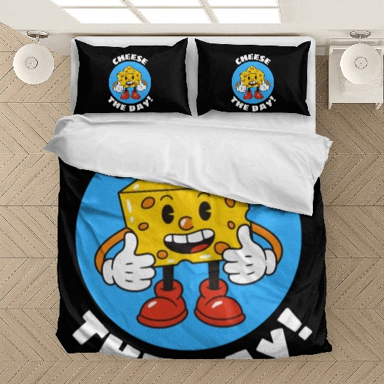 Cheese The Day | Cheese Pun Bedding Sets