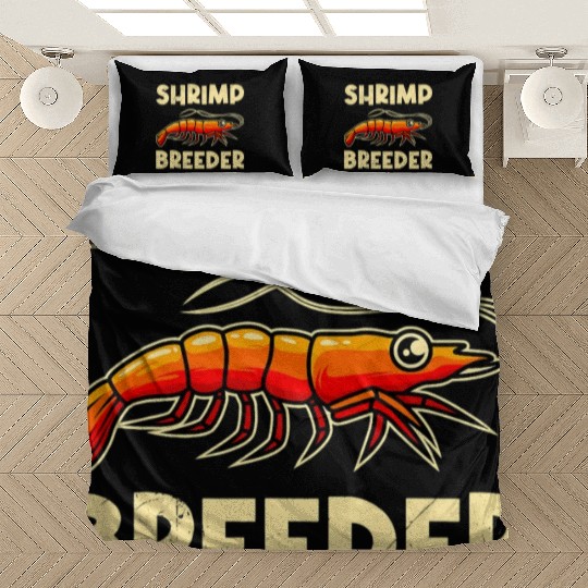 Shrimp Farmer Shrimp Shirmp Aquarium Aquarist Bedding Sets