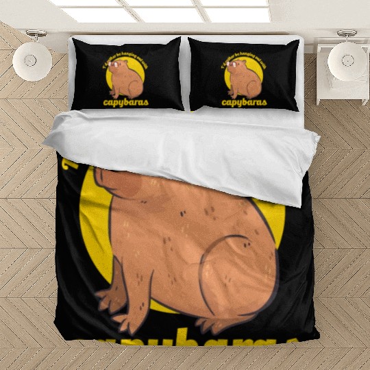 Capybara Lover Rodent Animal Capybara Bedding Sets