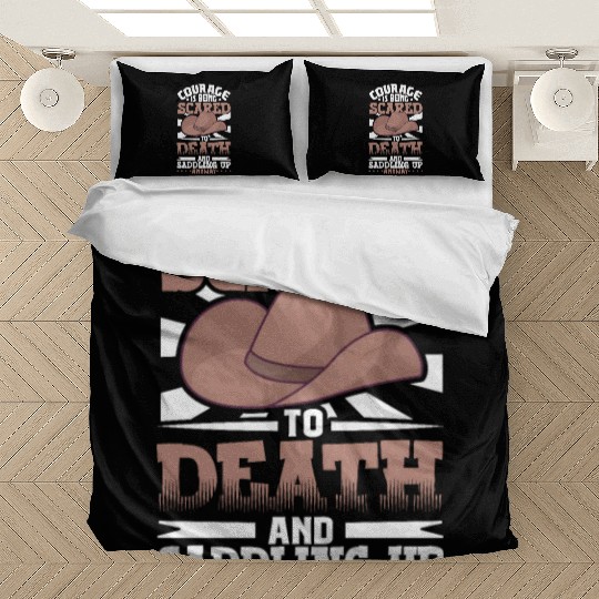 Cowboy Barn Bull Rider Rodeo Country Western Gift Bedding Sets