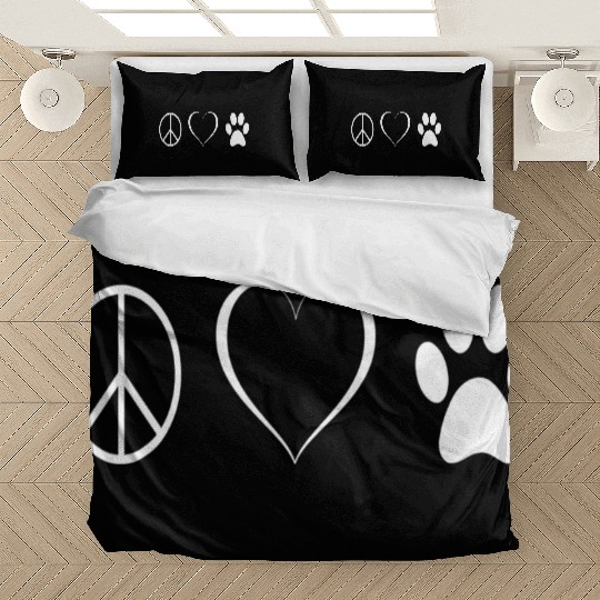 Peace love animals Bedding Sets