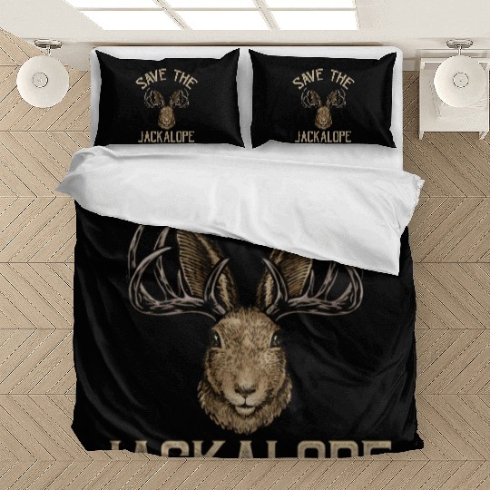 Save The Jackalope For Jackalope Fans Bedding Sets