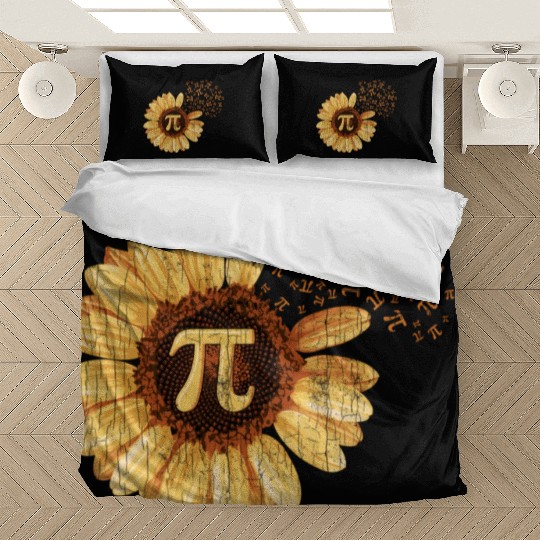 Pi Pi Day Sunflower Attire Math Bedding Sets