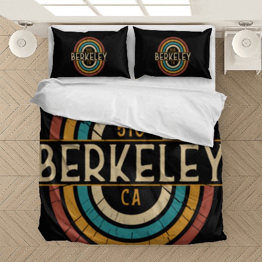 Berkeley Area Code 510 Residents State California Bedding Sets