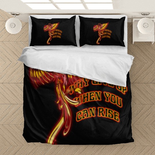 Phoenix Firebird Mythical - Why Give Up When You Bedding Sets