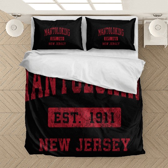 Mantoloking New Jersey Nj Sports Red Bedding Sets