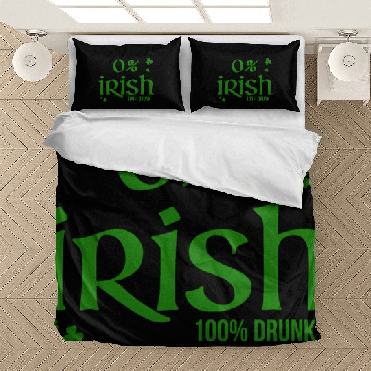 0 Irish 100 Drunk Saint Patrick'S Day Bedding Sets