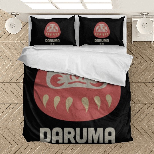 Daruma Doll Japan Zen Buddhism Daruma Bedding Sets