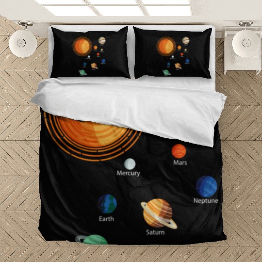 Astronomy Binoculars Astrophysics Planets Science Bedding Sets