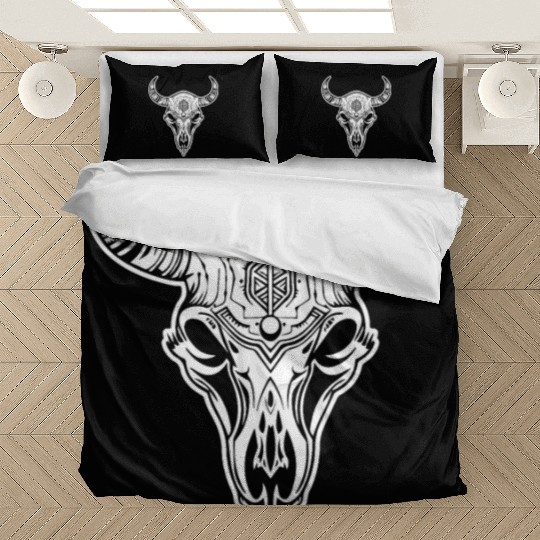 Cow Skull Boho Bedding Sets