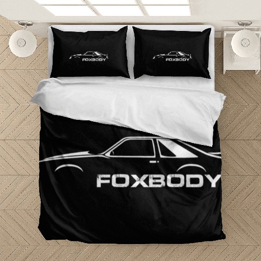 Foxbody For The Stang Enthusiast Bedding Sets