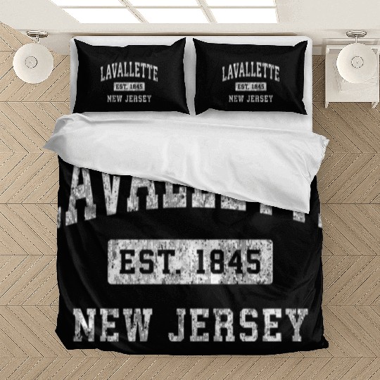 Lavallette New Jersey Nj Established Sports Bedding Sets