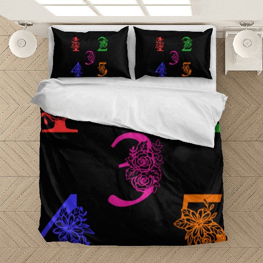 Fun Numbers, Numbers Bedding Sets for kids and adults