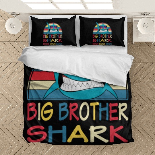 Big Brother Shark Bedding Sets Doo Doo Doo Family