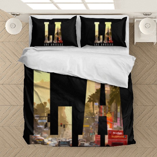 Los Angeles La yline California La Bedding Sets