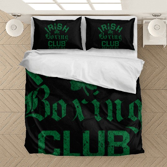 Irish Bong Club Boston Massachusetts Bedding Sets