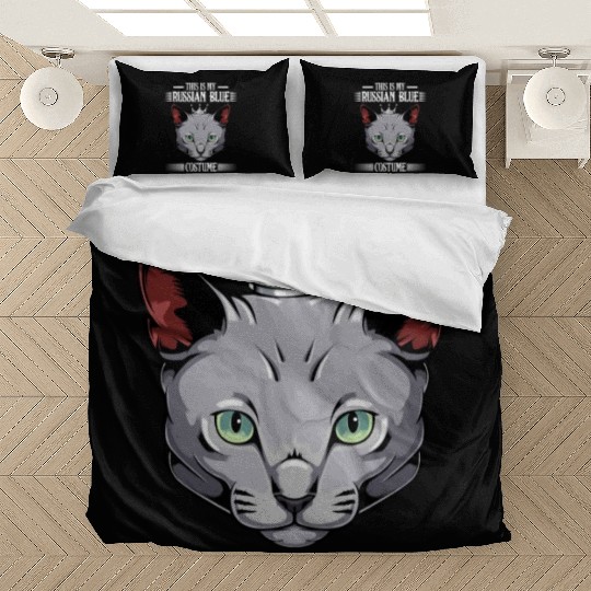 This Is My Russian Blue Costume Funny Cat Lover Bedding Sets