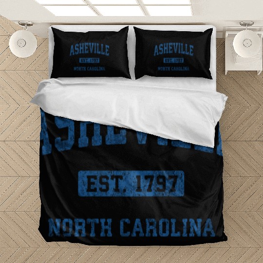 Asheville North Carolina Athletic Sports Bedding Sets