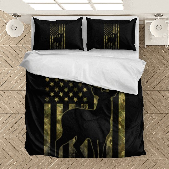 Mule Buck Deer Hunting American Camouflage Usa Bedding Sets
