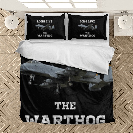 Long Live The A10 Warthog - Military Fighter Jet Bedding Sets
