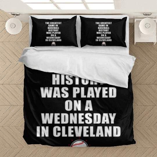 Greatest Game In Baseball Was On A Wednesday In Bedding Sets