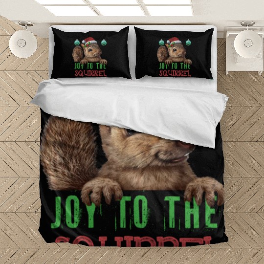 Squirrel Joy To The Squirrel Bedding Sets