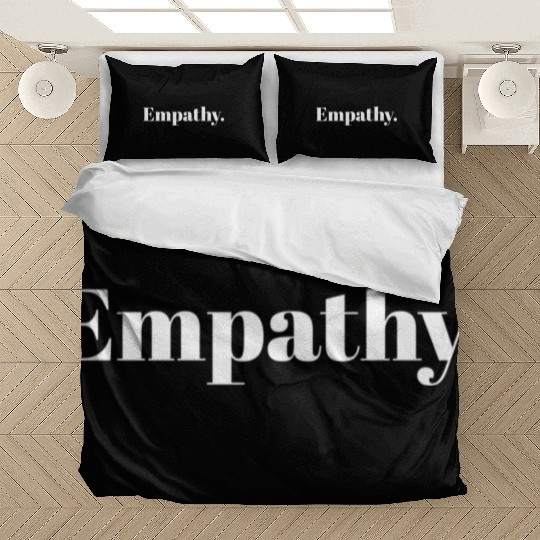 Statement Empathy Blue Small Bedding Sets