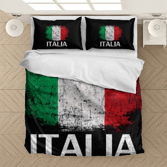 Italia Flag For Italy Italian Italiano Bedding Sets