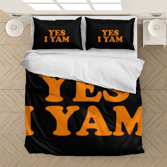 Shes My Sweet Potato Yes I Yam Bedding Sets