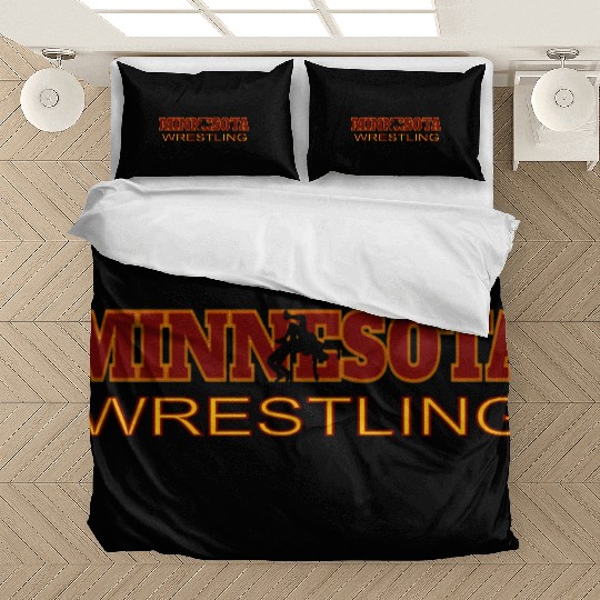 Minnesota Wrestling Freestyle Wrestler State Bedding Sets