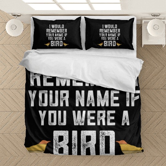 Bird Bird Watcher Birding Ornithology Bedding Sets