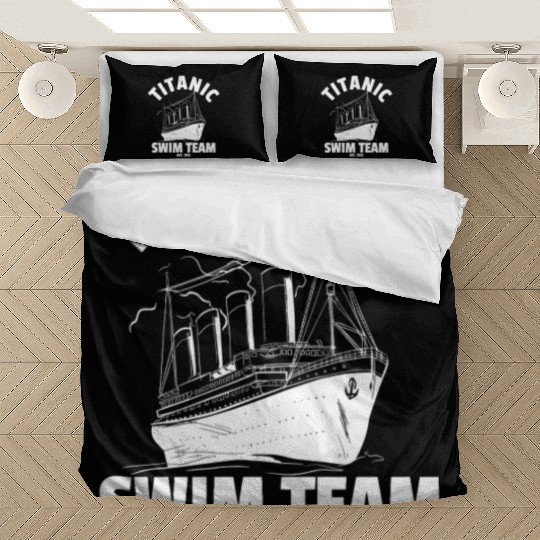 Titanic Swim Team Established 1912 RMS Titanic Bedding Sets