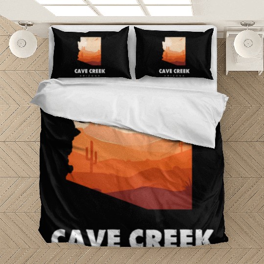 Caving Cave Creek Arizonna For Caveman Hiker Bedding Sets