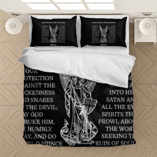 St Michael Catholic Archangel Christian Bedding Sets