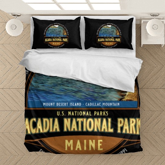 Acadia National Park Maine Vacation Bedding Sets