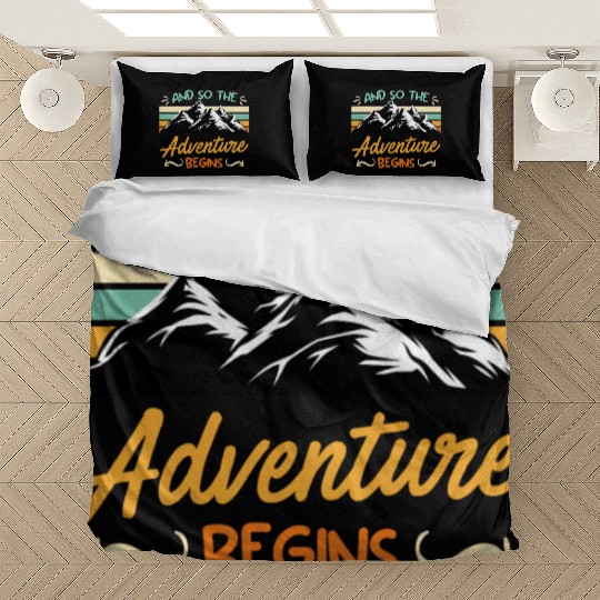 And so the Adventure begins Wanderlust Wanderer Bedding Sets