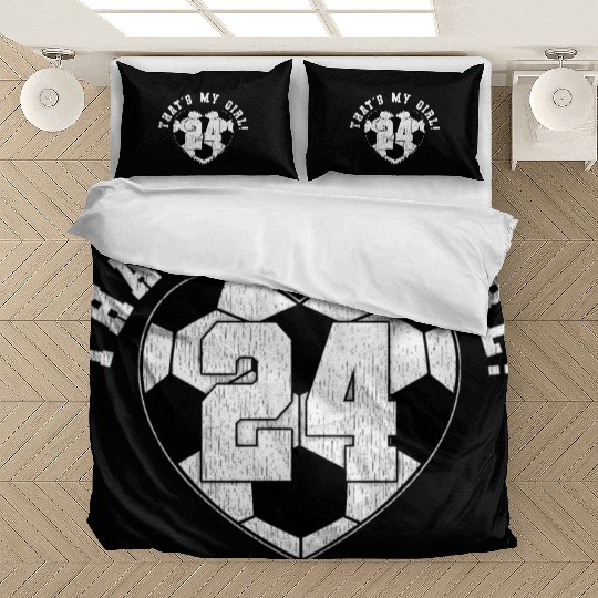 That'S My Soccer Player Mom Dad Saying Jersey Bedding Sets