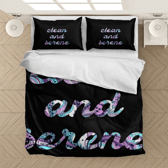 Clean and Serene paisley Bedding Sets