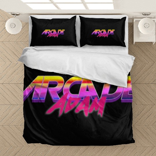 Arcade Adam 90s Neon Bedding Sets