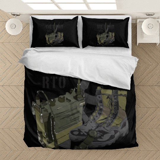 Vietnam Veteran Radio Operator Bedding Sets