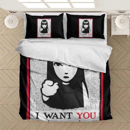 Emily The Strange I Want You To Leave Me Alone Bedding Sets