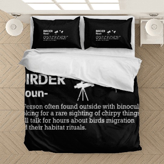 Bird Lover Birdwatching Bird Whisperer Bedding Sets