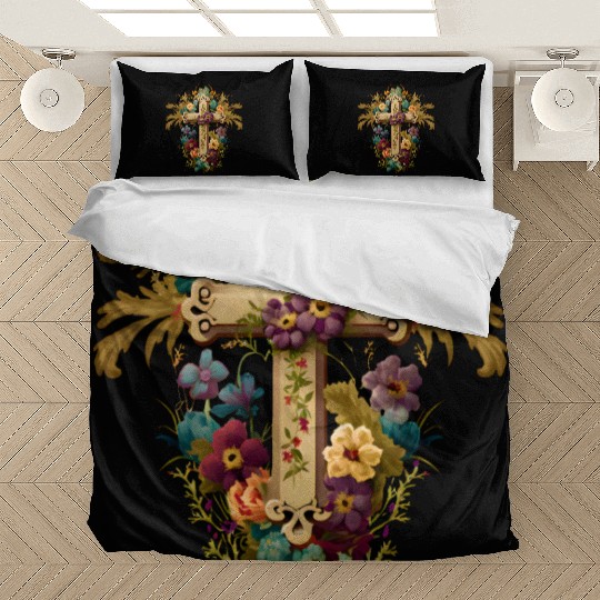 Jesus Cross Painting Bedding Sets
