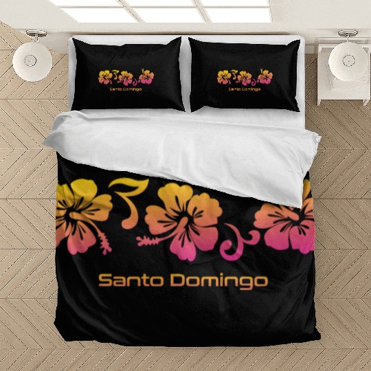 Santo Domingo Dominican Republic Hibiscus Bedding Sets