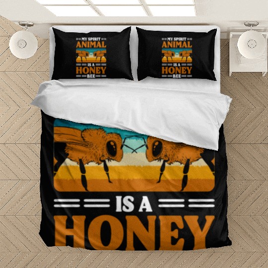 Honey Bumblebee Nature Protection Of Species Bedding Sets