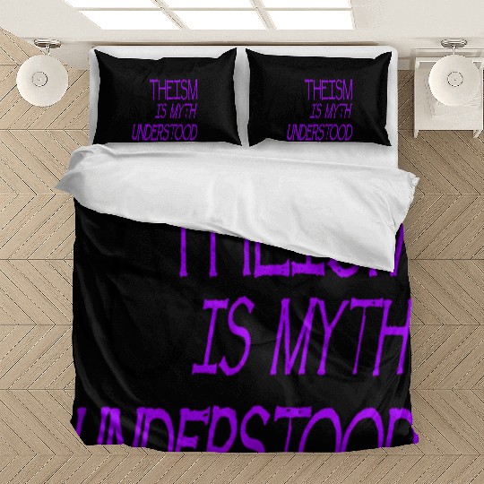 Atheism Is Myth Understood Philosophical Debate Bedding Sets